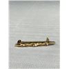 Image 2 : 3 Vintage Gold Brooches, Unmarked