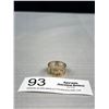 Image 1 : Nice First Nation Sterling Silver w/ Gold Ring Band, Signed B.C. Marked Gold Fill Sterling