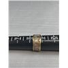 Image 3 : Nice First Nation Sterling Silver w/ Gold Ring Band, Signed B.C. Marked Gold Fill Sterling