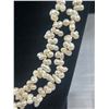 Image 2 : Extreme Long Genuine Cultured Freshwater Pearls Necklace + Matching Bracelet Set, Both Original Clas