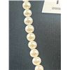Image 2 : Nice Large Cultured Freshwate Pearls necklace Beautiful Lustre, Original Rhinestone Claso