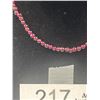 Image 2 : Genuine Dark Red Garnet Beads Necklace