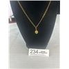 Image 1 : Vintage Pendant Necklace Marked Catherine Popes Co, France