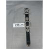 Image 1 : Geneve Platnum Rhinestones Quartz Watch Batteries Required