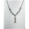 Image 2 : Heavy Magnetic Bracelet + Black Metal Choker Necklace