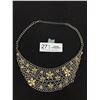 Image 2 : Heavy Silver Tone Metal Necklace