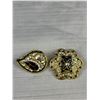 Image 2 : 4 Unqiue Brooches, Each Marked Japan, Ray