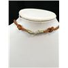 Image 3 : Hand Crafted Pewter w/ Brown Cord Necklace