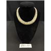 Image 1 : Beautiful Vintage Silver Plated Choker Necklace