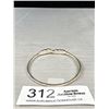 Image 2 : Vintage Low Silver Bangle Unsigned
