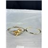 Image 2 : 2 Bangles + 1 Links w/ One Charm Bracelet