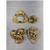 Image 2 : Misc Gold Plated + Gold Filled Brooches