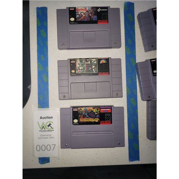 Super Nintendo Games A