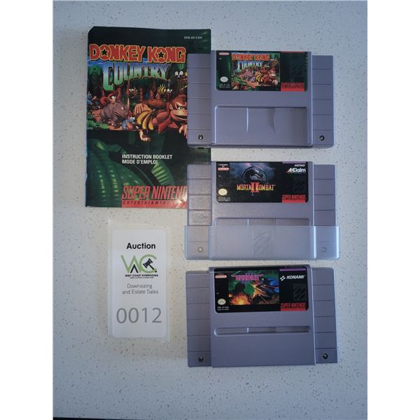 Super Nintendo Games A