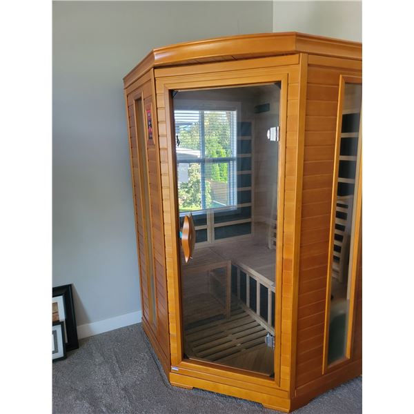 Dynamic Sauna 2 Person FAR Infared Corner Sauna C