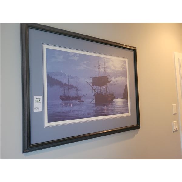 Framed Numbered Art B