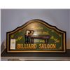 Image 1 : Billiard Saloon Sign. A