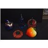 Image 2 : GLASS FRUIT IN WIRE BASKET (6 PCS)