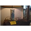 Image 2 : PAIR VINTAGE BLUE & WHITE LAMPS (PAIR) (DOES NOT INCLUDE SHADES)