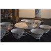 Image 2 : LEFTON CHINA, SUMMERTIME PATTERN, SNACK SET W/8 CUPS & 5 PLATES (13 PCS)