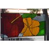 Image 2 : STAINED GLASS CEILING PANEL FROM HIBISCUS LOUNGE (2' X 4')