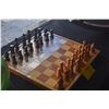 Image 2 : CHESS SET W/BOARD