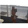 Image 2 : 21" BRONZE ART NOUVEAU BUST OF YOUNG LADY ENTITLED: THERESA, FRANCES; SIGNED GEORGES VAN DER STRATEN