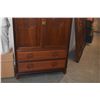 Image 3 : ROSEWOOD STORAGE CABINET, LONG LIFE MEDALLION, W/2 DOORS & 2 DRAWERS (36 1/2" X 60" X 19 1/2")
