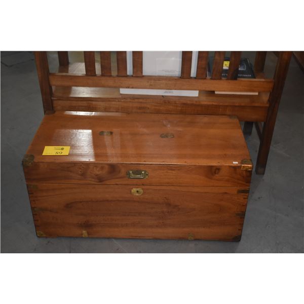 CHINESE CAMPHOR WOOD CHEST, CA. 1880-90 (PURCHASED FROM CRANE GALLERY, SEATTLE, CA)