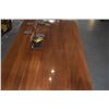 Image 5 : KOA COFFEE TABLE W/CHINESE STYLE LEGS (60" X 36")