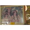 Image 2 : KOA FRAMED HAWAIIAN PRINT (31" X 25 1/2")