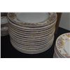 Image 4 : LIMOGE CHINA: 15 DINNER PLATES, 14 SAUCERS, 26 DESSERT PLATES, 14 SALAD PLATES & 2 COFFEE CUPS (71 P