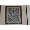 Image 2 : FRAMED CHINESE EMBROIDERY, 19TH C (25" X 23")