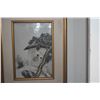 Image 2 : FRAMED CHINESE POLYCHROME PORCELAIN PLAQUE, GENTLEMAN & CHILD, 17TH C (23" X 18 1/2")