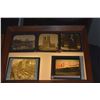 Image 2 : COLLECTION OF VINTAGE GLASS LANTERN SLIDES (10 PCS) (DISPLAY LIGHTS NOT INCLUDED)