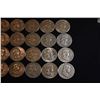 Image 2 : FRANKLIN HALF DOLLARS (40 PCS)