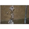 Image 2 : BACCARAT CRYSTAL GOLFER STATUE