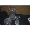 Image 2 : WATERFORD CRYSTAL VASES & PAPERWEIGHT (3 PCS)