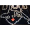 Image 3 : FACETED CRYSTAL BEAD NECKLACES (6 PCS)