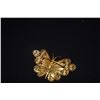 Image 3 : 14K (TESTED) FILAGREE BUTTERFLY BROOCH (10.8 GTW)