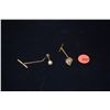 Image 1 : BLACK HILLS GOLD TIE TACK & PEARL TIE TACK (2 PCS)