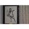 Image 2 : FRAMED JOHN YOUNG LITHOGRAPH, AP; SIGNED (22 1/4" X 29")