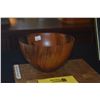 Image 2 : 1980'S COOK PINE BOWL BY DALE KUROKAWA OF HILO (6 1/4" X 4")