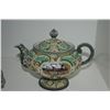 Image 2 : JAPANESE MORIGE TEAPOT, CREAMER & SUGAR & JAPANESE HAND PAINTED VASE (4 PCS)
