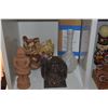 Image 2 : MIXED LOT: JAPANESE STATUARY & VASE (4 PCS)