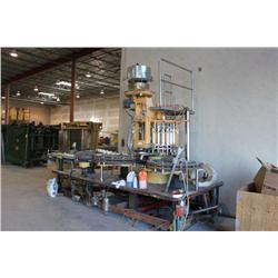 KRONES 96 VALVE FILLER AND CAPPER RATED AT 1100 BPM REBUILT IN 2000