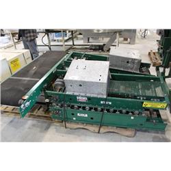 RAPISTAN CONVEYOR , BELT AND ACCES. 9 PCS.