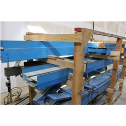 LOT OF BLUE CONVEYORS