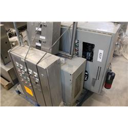 PALLET OF STAINLESS STEEL PANEL BOXES