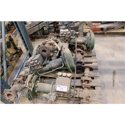 PALLET OF STEAM VALVES